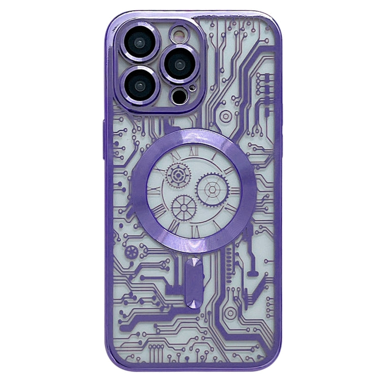 Electroplated Circuit Board Pattern MagSafe Phone Case, For iPhone 13, For iPhone 12, For iPhone 12 Pro Max Apple Accessories engele3938 More iPhone Cases - APEXEL INDIA - Mobile Lens - Mobile Camera Lens - Cellphone Accessories - Phone Lens - Smartphone Lens