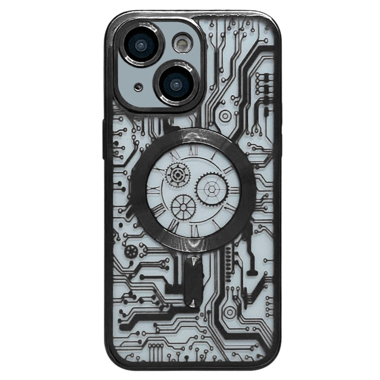 Electroplated Circuit Board Pattern MagSafe Phone Case, For iPhone 14 Plus, For iPhone 14, For iPhone 14 Pro Apple Accessories engele3943 iPhone 14 Plus - APEXEL INDIA - Mobile Lens - Mobile Camera Lens - Cellphone Accessories - Phone Lens - Smartphone Lens