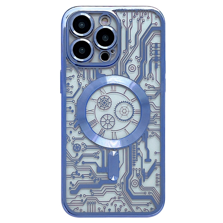 Electroplated Circuit Board Pattern MagSafe Phone Case, For iPhone 14 Plus, For iPhone 14, For iPhone 14 Pro Apple Accessories engele3943 iPhone 14 Plus - APEXEL INDIA - Mobile Lens - Mobile Camera Lens - Cellphone Accessories - Phone Lens - Smartphone Lens
