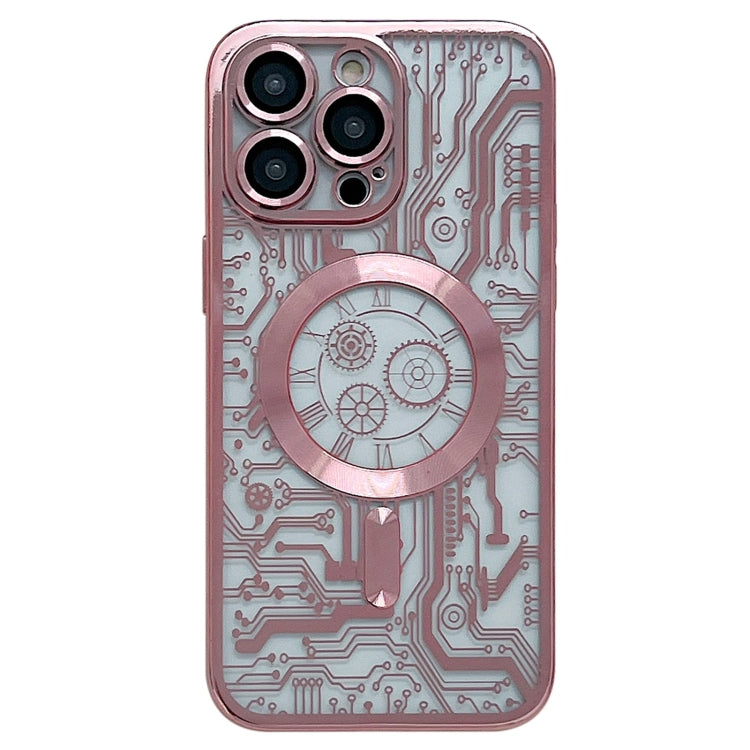 Electroplated Circuit Board Pattern MagSafe Phone Case, For iPhone 14 Plus, For iPhone 14, For iPhone 14 Pro Apple Accessories engele3943 iPhone 14 Plus - APEXEL INDIA - Mobile Lens - Mobile Camera Lens - Cellphone Accessories - Phone Lens - Smartphone Lens