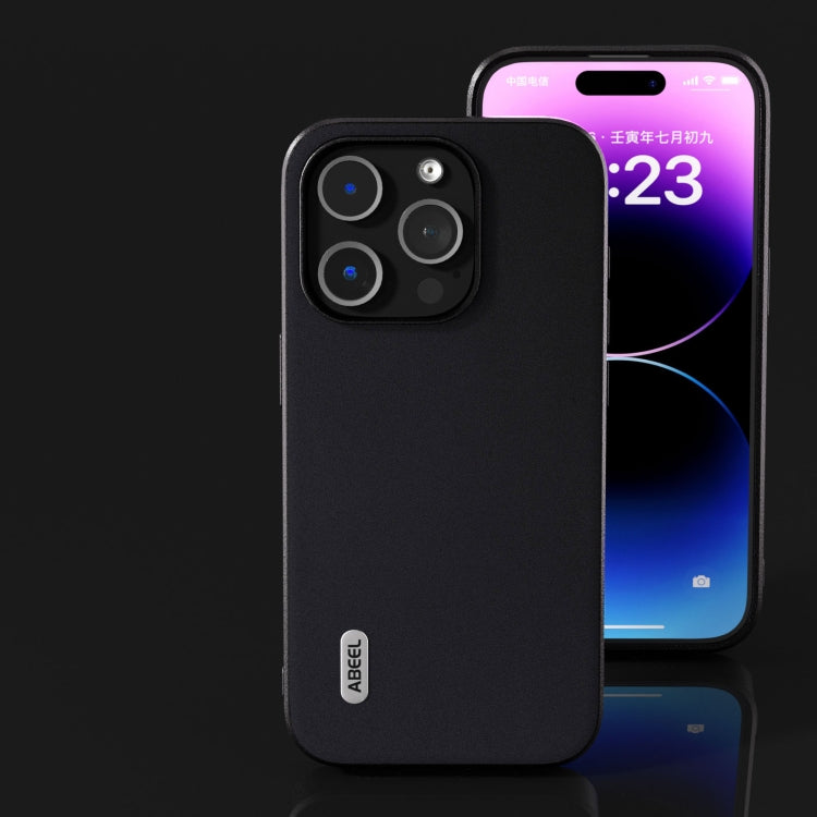 ABEEL Genuine Leather Silky Soft Black Edge Phone Case, For iPhone 15 Pro Max, For iPhone 15 Pro, For iPhone 15 Plus, For iPhone 15, For iPhone 14 Plus, For iPhone 14 Apple Accessories - APEXEL INDIA - Mobile Lens - Mobile Camera Lens - Cellphone Accessories - Phone Lens - Smartphone Lens
