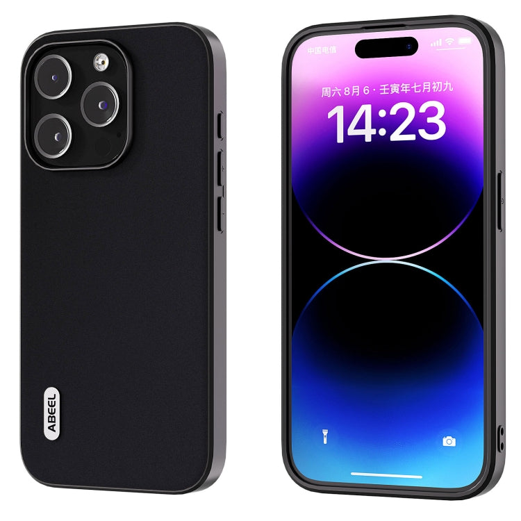 ABEEL Genuine Leather Silky Soft Black Edge Phone Case, For iPhone 15 Pro Max, For iPhone 15 Pro, For iPhone 15 Plus, For iPhone 15, For iPhone 14 Plus, For iPhone 14 Apple Accessories - APEXEL INDIA - Mobile Lens - Mobile Camera Lens - Cellphone Accessories - Phone Lens - Smartphone Lens