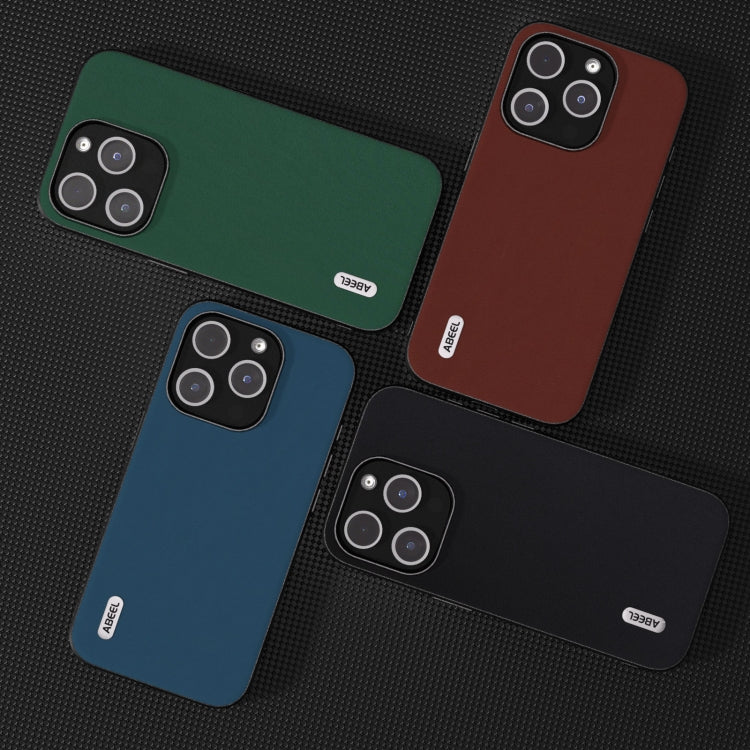 ABEEL Genuine Leather Silky Soft Black Edge Phone Case, For iPhone 14 Pro, For iPhone 14 Pro Max Apple Accessories - APEXEL INDIA - Mobile Lens - Mobile Camera Lens - Cellphone Accessories - Phone Lens - Smartphone Lens