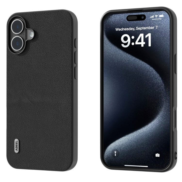 ABEEL Genuine Leather Wave Black Edge Phone Case, For iPhone 16 Pro Max, For iPhone 16 Pro, For iPhone 16 Plus, For iPhone 16, For iPhone 15 Pro Max, For iPhone 15 Pro Apple Accessories engabe3737 - APEXEL INDIA - Mobile Lens - Mobile Camera Lens - Cellphone Accessories - Phone Lens - Smartphone Lens