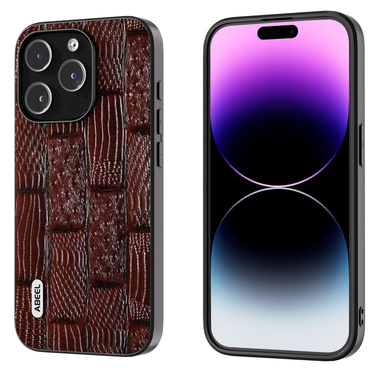 ABEEL Genuine Leather Mahjong Pattern Black Edge Phone Case, For iPhone 15 Pro Max, For iPhone 15 Pro, For iPhone 15 Plus, For iPhone 15 Apple Accessories engabe3740 - APEXEL INDIA - Mobile Lens - Mobile Camera Lens - Cellphone Accessories - Phone Lens - Smartphone Lens