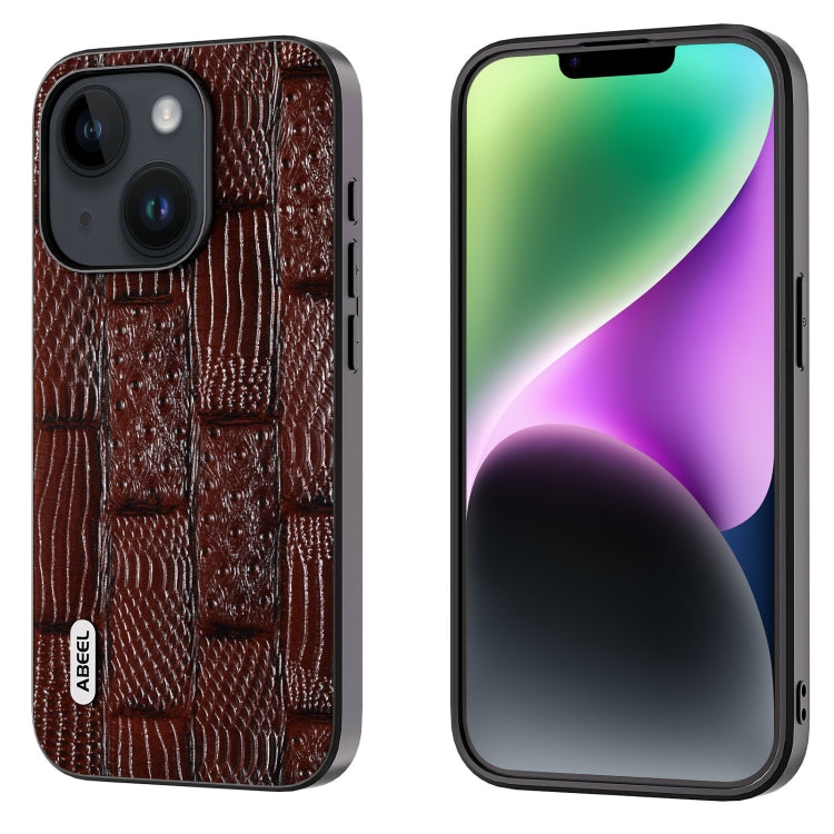 ABEEL Genuine Leather Mahjong Pattern Black Edge Phone Case, For iPhone 15 Pro Max, For iPhone 15 Pro, For iPhone 15 Plus, For iPhone 15 Apple Accessories engabe3740 - APEXEL INDIA - Mobile Lens - Mobile Camera Lens - Cellphone Accessories - Phone Lens - Smartphone Lens