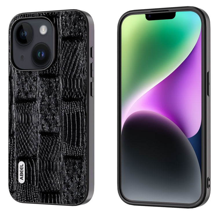 ABEEL Genuine Leather Mahjong Pattern Black Edge Phone Case, For iPhone 15 Pro Max, For iPhone 15 Pro, For iPhone 15 Plus, For iPhone 15 Apple Accessories engabe3740 - APEXEL INDIA - Mobile Lens - Mobile Camera Lens - Cellphone Accessories - Phone Lens - Smartphone Lens