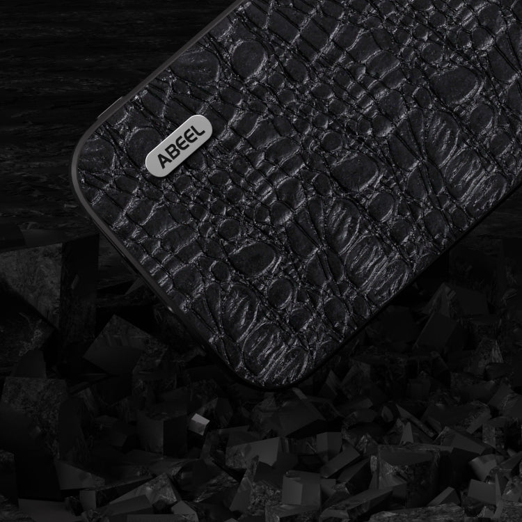 ABEEL Genuine Leather Canopy Black Edge Phone Case, For iPhone 15 Pro Max, For iPhone 15 Pro, For iPhone 15 Plus, For iPhone 15 Apple Accessories - APEXEL INDIA - Mobile Lens - Mobile Camera Lens - Cellphone Accessories - Phone Lens - Smartphone Lens