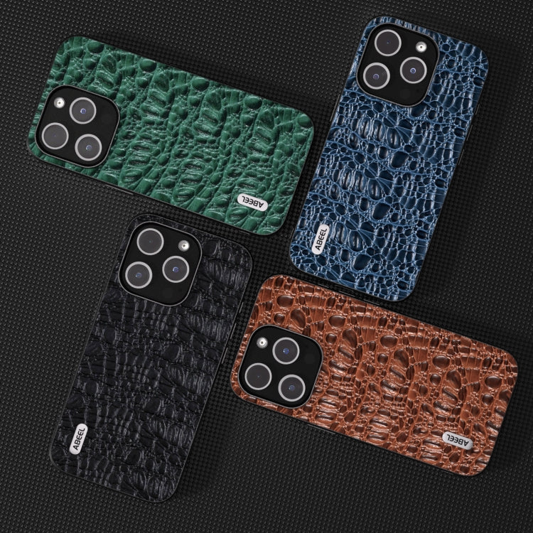 ABEEL Genuine Leather Canopy Black Edge Phone Case, For iPhone 15 Pro Max, For iPhone 15 Pro, For iPhone 15 Plus, For iPhone 15 Apple Accessories - APEXEL INDIA - Mobile Lens - Mobile Camera Lens - Cellphone Accessories - Phone Lens - Smartphone Lens