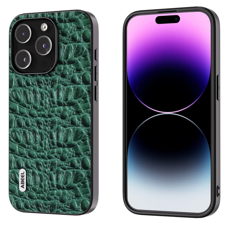 ABEEL Genuine Leather Canopy Black Edge Phone Case, For iPhone 15 Pro Max, For iPhone 15 Pro, For iPhone 15 Plus, For iPhone 15 Apple Accessories - APEXEL INDIA - Mobile Lens - Mobile Camera Lens - Cellphone Accessories - Phone Lens - Smartphone Lens