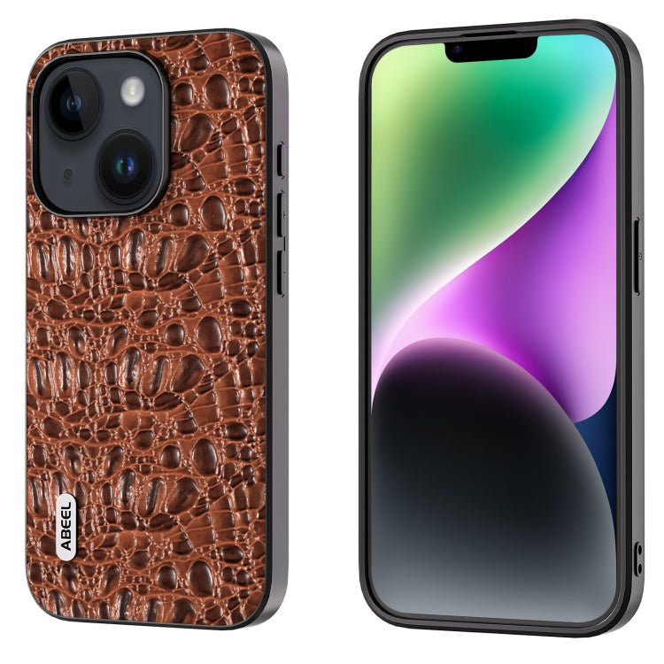 ABEEL Genuine Leather Canopy Black Edge Phone Case, For iPhone 15 Pro Max, For iPhone 15 Pro, For iPhone 15 Plus, For iPhone 15 Apple Accessories - APEXEL INDIA - Mobile Lens - Mobile Camera Lens - Cellphone Accessories - Phone Lens - Smartphone Lens