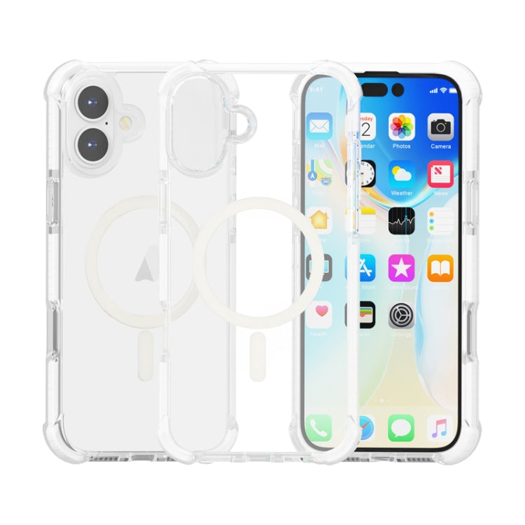 Acrylic Magsafe Magnetic Shockproof Phone Case, For iPhone 16 Pro, For iPhone 16 Plus Apple Accessories engacr4230 iPhone 16 Pro - APEXEL INDIA - Mobile Lens - Mobile Camera Lens - Cellphone Accessories - Phone Lens - Smartphone Lens