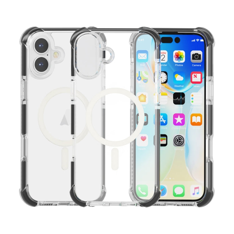 Acrylic Magsafe Magnetic Shockproof Phone Case, For iPhone 16 Pro, For iPhone 16 Plus Apple Accessories engacr4230 iPhone 16 Pro - APEXEL INDIA - Mobile Lens - Mobile Camera Lens - Cellphone Accessories - Phone Lens - Smartphone Lens