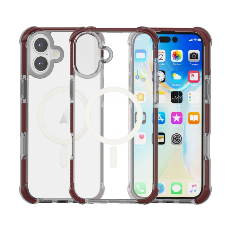 Acrylic Magsafe Magnetic Shockproof Phone Case, For iPhone 16, For iPhone 15 Pro Max Apple Accessories engacr4231 iPhone 16 - APEXEL INDIA - Mobile Lens - Mobile Camera Lens - Cellphone Accessories - Phone Lens - Smartphone Lens