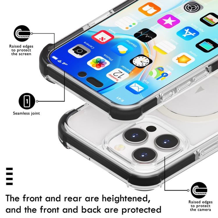 Acrylic Magsafe Magnetic Shockproof Phone Case, For iPhone 16, For iPhone 15 Pro Max Apple Accessories engacr4231 iPhone 16 - APEXEL INDIA - Mobile Lens - Mobile Camera Lens - Cellphone Accessories - Phone Lens - Smartphone Lens