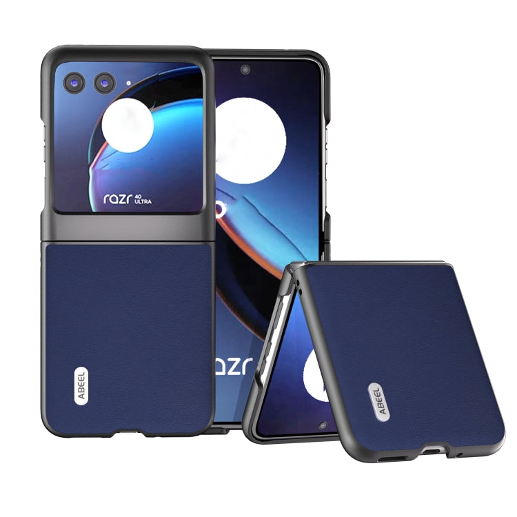 ABEEL Haze Texture PU Phone Case, For Motorola Razr 40, For Motorola Razr 40 Ultra Mobile Accessories - APEXEL INDIA - Mobile Lens - Mobile Camera Lens - Cellphone Accessories - Phone Lens - Smartphone Lens