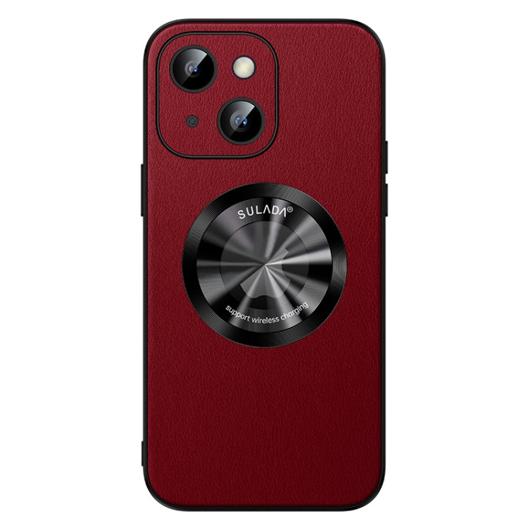 SULADA Microfiber Leather MagSafe Magnetic Phone Case, For iPhone 13 Pro, For iPhone 13, For iPhone 12 Apple Accessories engsul4237 More iPhone Cases - SULADA - Mobile Lens - Mobile Camera Lens - Cellphone Accessories - Phone Lens - Smartphone Lens