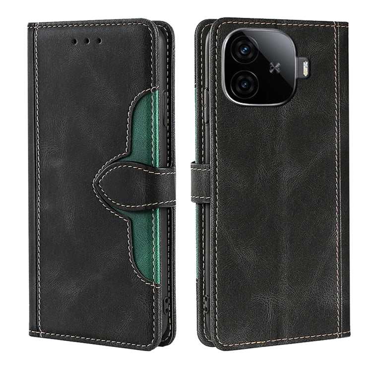 Skin Feel Magnetic Buckle Leather Phone Case, For vivo iQOO Z9 Turbo, For vivo Y03 4G, For vivo Y100 5G IDN, For vivo Y35+ 5G, For vivo S17 5G / S17 Pro 5G, For vivo iQOO Neo 8 / 8 Pro 5G