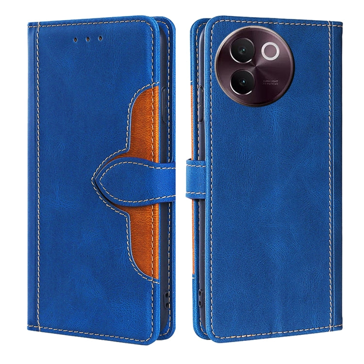 Skin Feel Magnetic Buckle Leather Phone Case, For vivo S19 5G, For vivo Y28 4G, For vivo X100s, For vivo Y38 5G / T3x 5G Global, For vivo V30e 5G Global, For vivo iQOO Z9x 5G