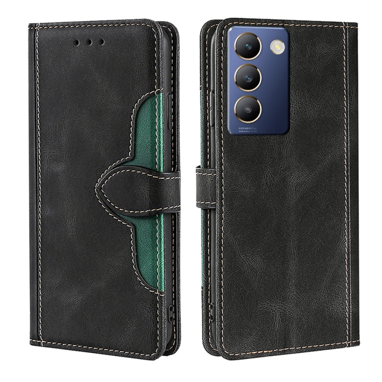 Skin Feel Magnetic Buckle Leather Phone Case, For vivo iQOO Z9 Turbo, For vivo Y03 4G, For vivo Y100 5G IDN, For vivo Y35+ 5G, For vivo S17 5G / S17 Pro 5G, For vivo iQOO Neo 8 / 8 Pro 5G