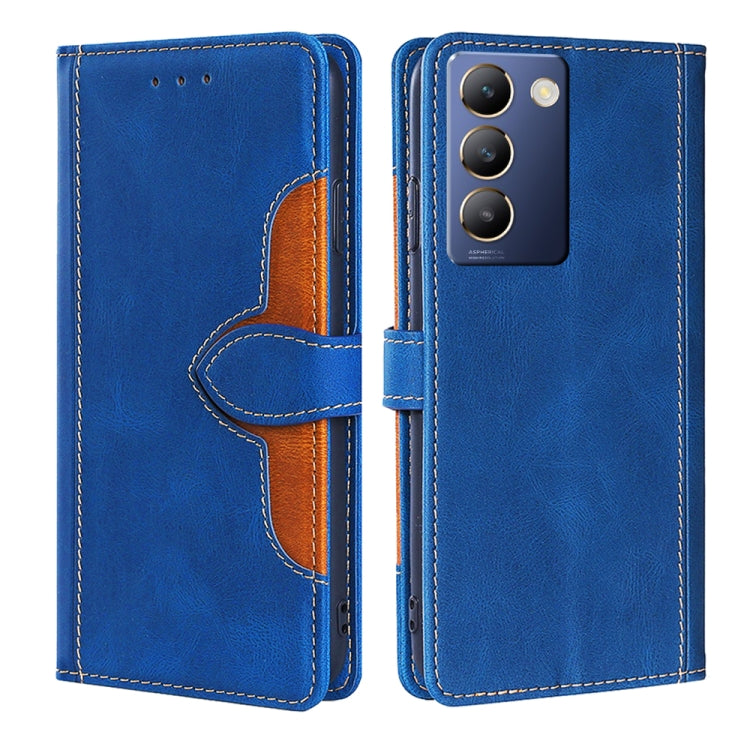 Skin Feel Magnetic Buckle Leather Phone Case, For vivo iQOO Z9 Turbo, For vivo Y03 4G, For vivo Y100 5G IDN, For vivo Y35+ 5G, For vivo S17 5G / S17 Pro 5G, For vivo iQOO Neo 8 / 8 Pro 5G