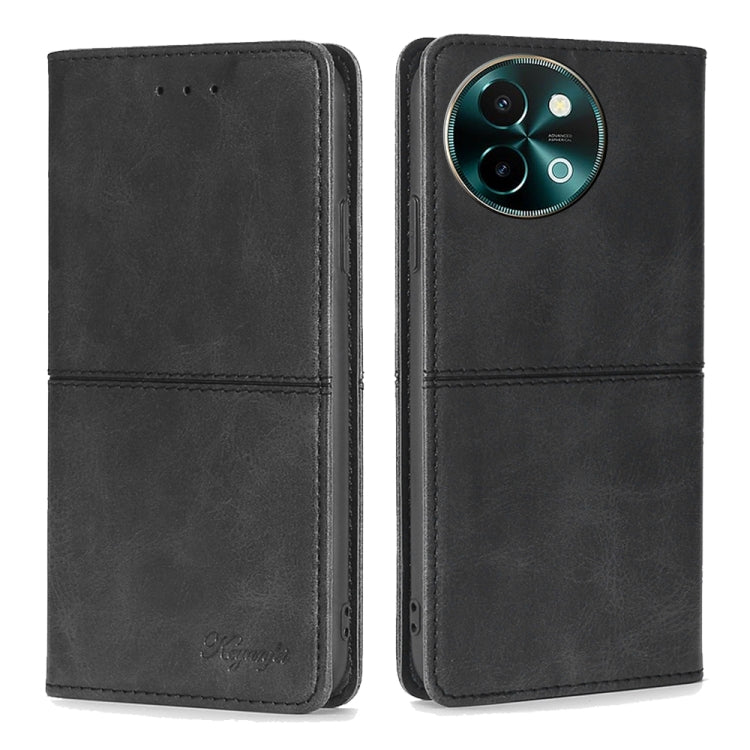 Cow Texture Magnetic Leather Phone Case, For vivo X100s, For vivo Y38 5G / T3x Global, For vivo V30e 5G Global, For vivo iQOO Z9x 5G