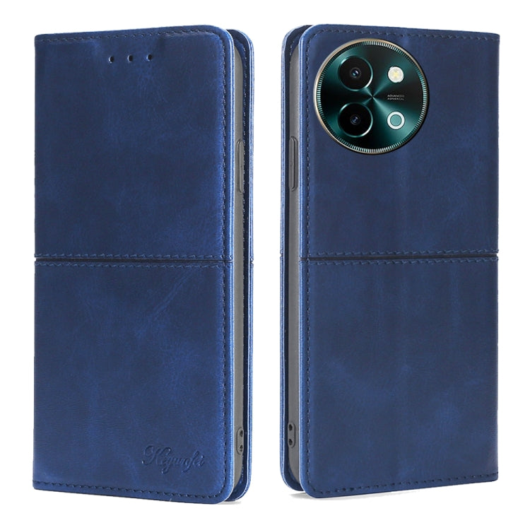 Cow Texture Magnetic Leather Phone Case, For vivo X100s, For vivo Y38 5G / T3x Global, For vivo V30e 5G Global, For vivo iQOO Z9x 5G