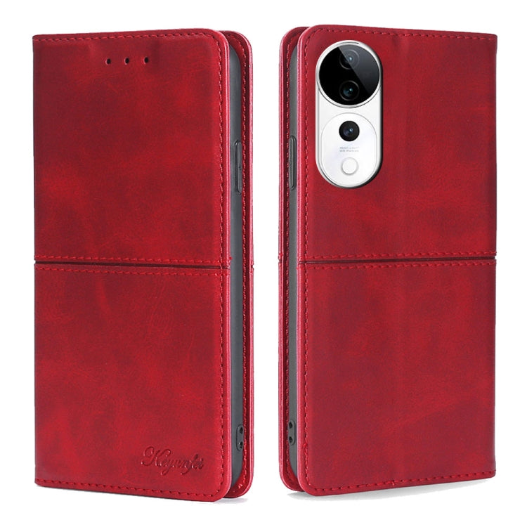 Cow Texture Magnetic Leather Phone Case, For vivo V50 5G, For vivo S19 Pro, For vivo S19, For vivo Y28 4G