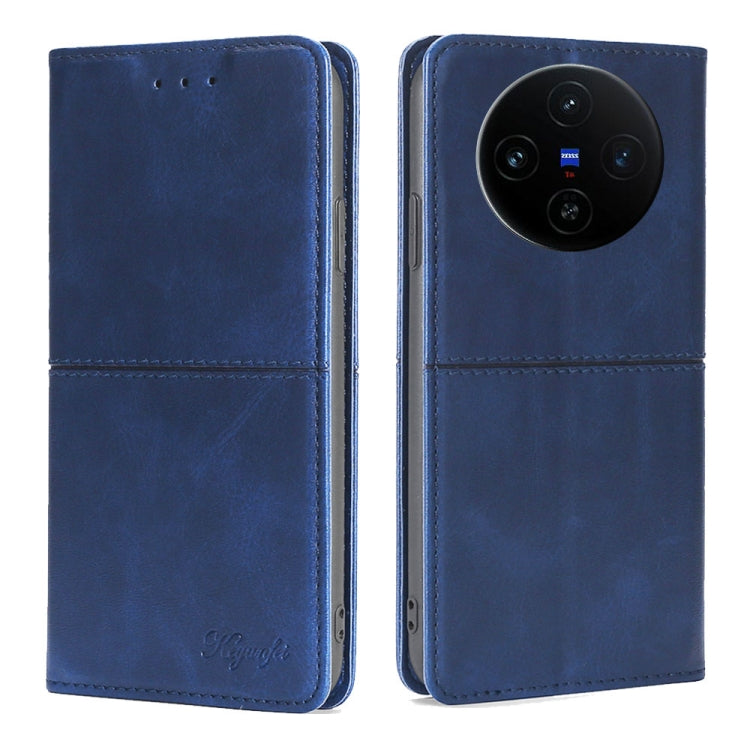Cow Texture Magnetic Leather Phone Case, For vivo X100s, For vivo Y38 5G / T3x Global, For vivo V30e 5G Global, For vivo iQOO Z9x 5G
