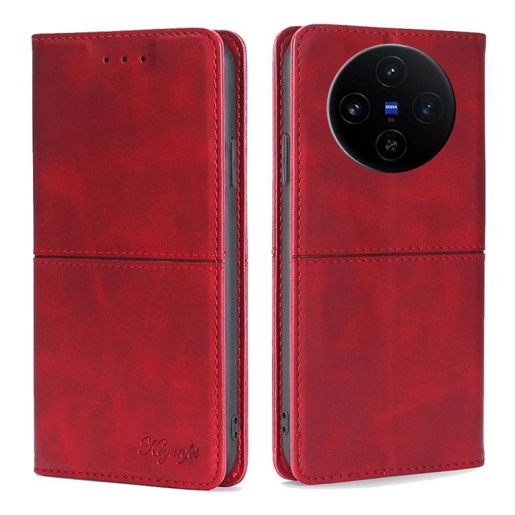Cow Texture Magnetic Leather Phone Case, For vivo X100s, For vivo Y38 5G / T3x Global, For vivo V30e 5G Global, For vivo iQOO Z9x 5G