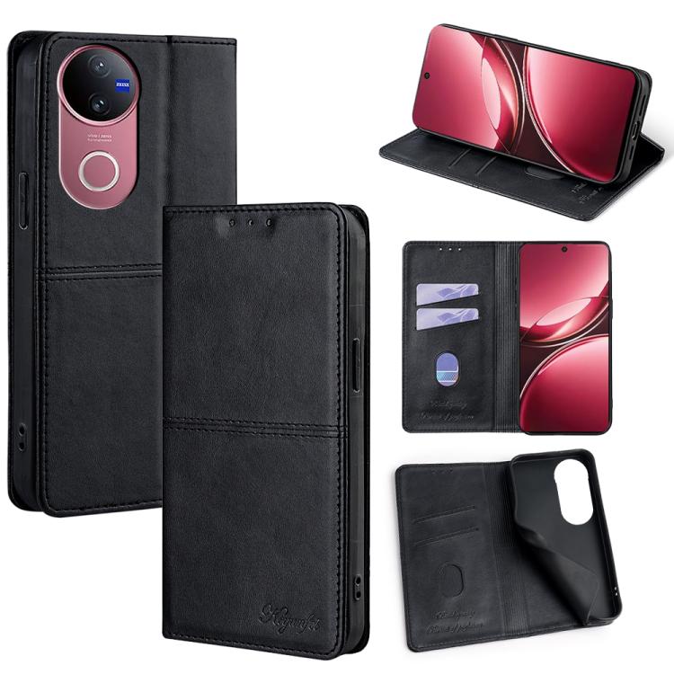 Cow Texture Magnetic Leather Phone Case, For vivo V50 5G, For vivo S19 Pro, For vivo S19, For vivo Y28 4G