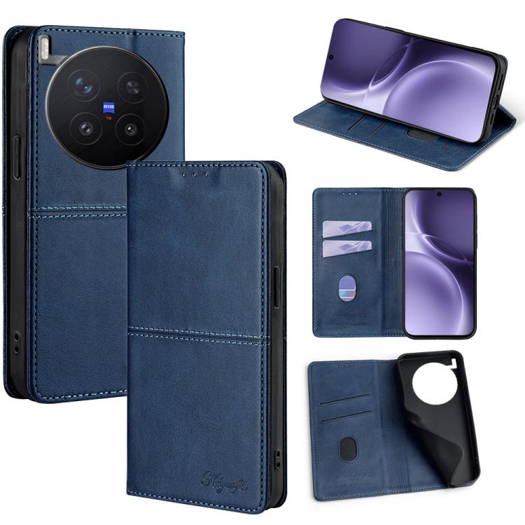 Cow Texture Magnetic Leather Phone Case, For vivo V70 FE 5G, For vivo Y05 4G, For vivo Y500i 5G, For vivo X300 Pro 5G