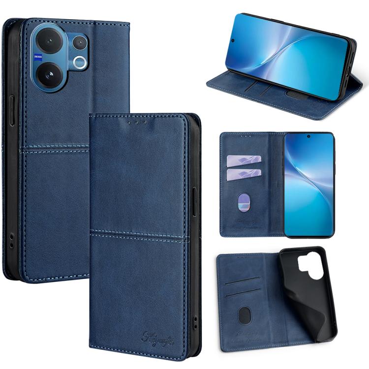 Cow Texture Magnetic Leather Phone Case, For vivo X300 5G, For vivo V60 Lite 5G Global, For vivo V60 5G Global, For vivo X200s 5G