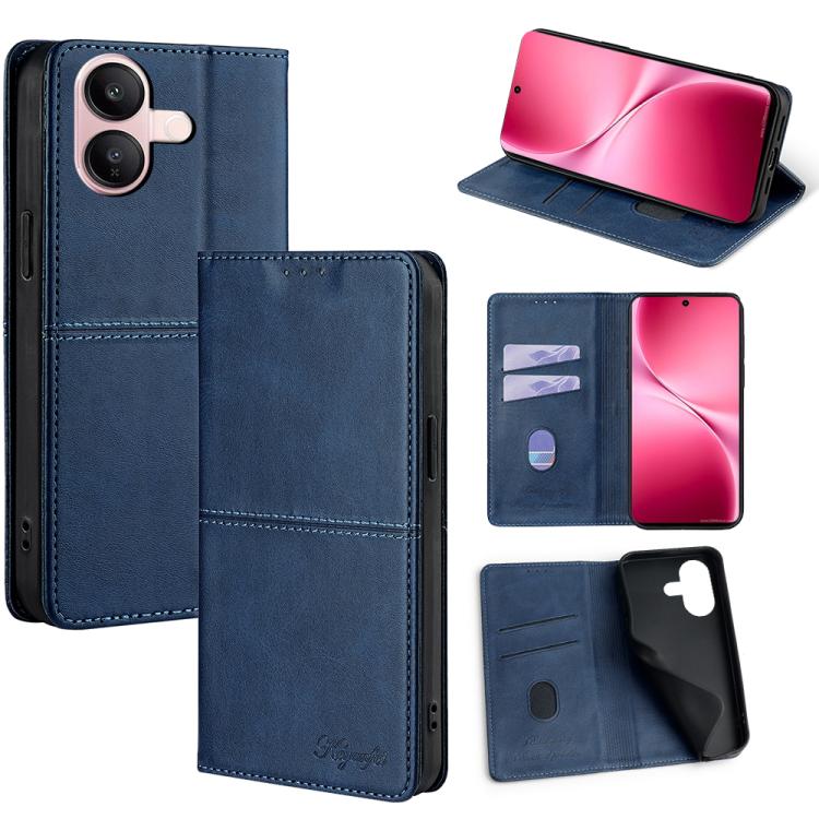 Cow Texture Magnetic Leather Phone Case, For vivo X300 5G, For vivo V60 Lite 5G Global, For vivo V60 5G Global, For vivo X200s 5G