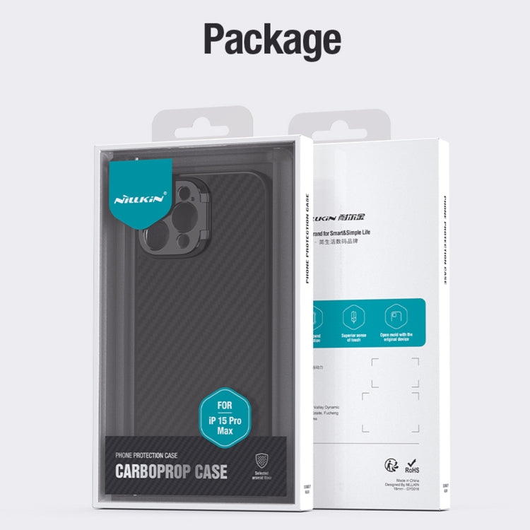 NILLKIN Aramid Fiber MagSafe Magnetic Phone Case, For iPhone 14 Pro, For iPhone 15 Pro, For iPhone 14 Pro Max, For iPhone 15 Pro Max Apple Accessories engnil4247 iPhone 15 Pro - NILLKIN - Mobile Lens - Mobile Camera Lens - Cellphone Accessories - Phone Lens - Smartphone Lens