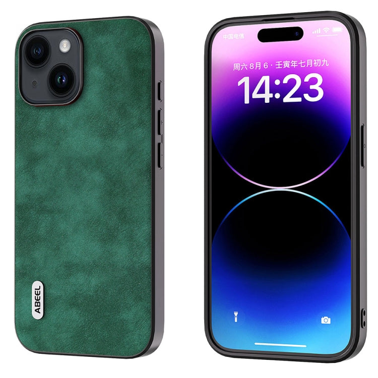 ABEEL Morocco Texture PU Phone Case, For iPhone 15 Pro Max, For iPhone 15 Pro, For iPhone 15 Plus, For iPhone 15