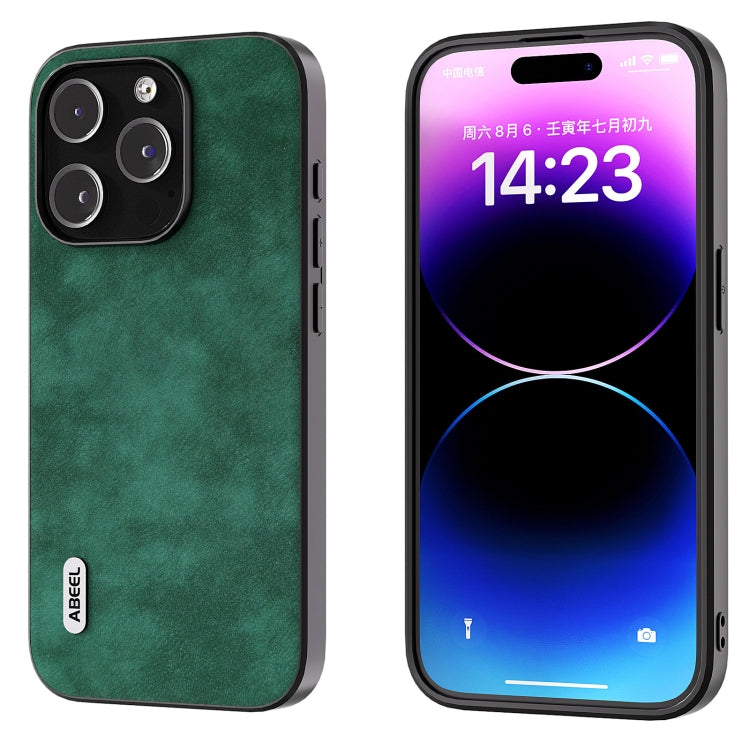 ABEEL Morocco Texture PU Phone Case, For iPhone 15 Pro Max, For iPhone 15 Pro, For iPhone 15 Plus, For iPhone 15