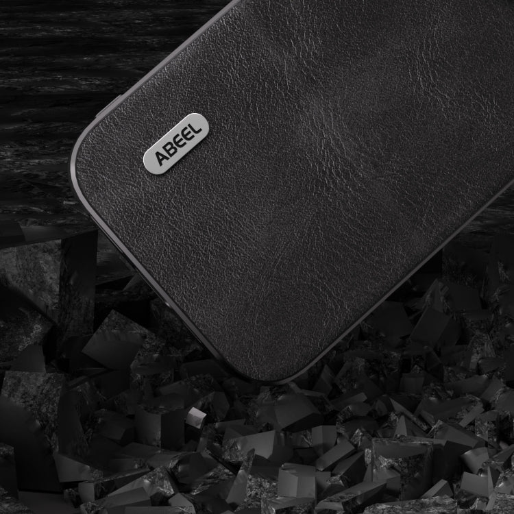 ABEEL Cowhide Texture PU Phone Case, For iPhone 15 Pro Max, For iPhone 15 Plus, For iPhone 15, For iPhone 15 Pro