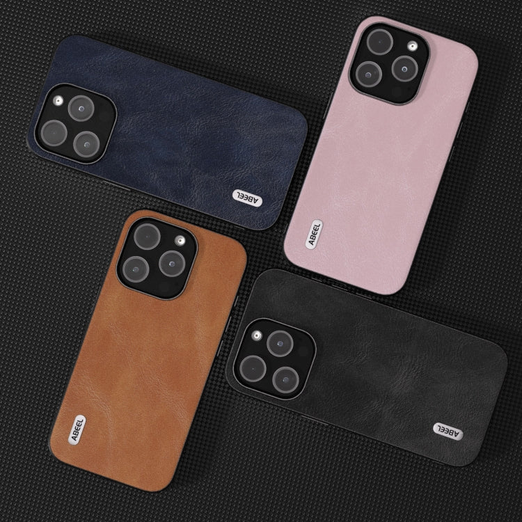 ABEEL Cowhide Texture PU Phone Case, For iPhone 15 Pro Max, For iPhone 15 Plus, For iPhone 15, For iPhone 15 Pro