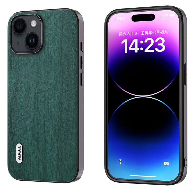 ABEEL Wood Texture PU Phone Case, For iPhone 15 Pro Max, For iPhone 15 Plus, For iPhone 15 Pro, For iPhone 15 Apple Accessories - APEXEL INDIA - Mobile Lens - Mobile Camera Lens - Cellphone Accessories - Phone Lens - Smartphone Lens
