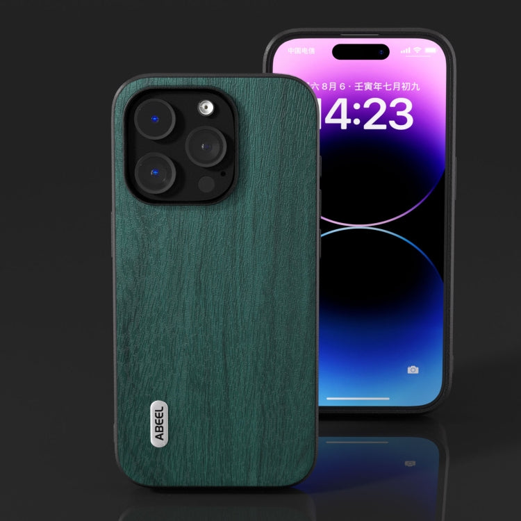 ABEEL Wood Texture PU Phone Case, For iPhone 15 Pro Max, For iPhone 15 Plus, For iPhone 15 Pro, For iPhone 15 Apple Accessories - APEXEL INDIA - Mobile Lens - Mobile Camera Lens - Cellphone Accessories - Phone Lens - Smartphone Lens