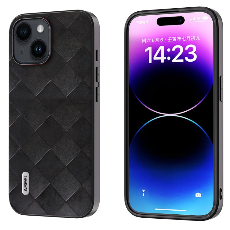 ABEEL Weave Plaid PU Phone Case, For iPhone 15 Pro Max, For iPhone 15 Plus, For iPhone 15 Pro, For iPhone 15 Apple Accessories - APEXEL INDIA - Mobile Lens - Mobile Camera Lens - Cellphone Accessories - Phone Lens - Smartphone Lens