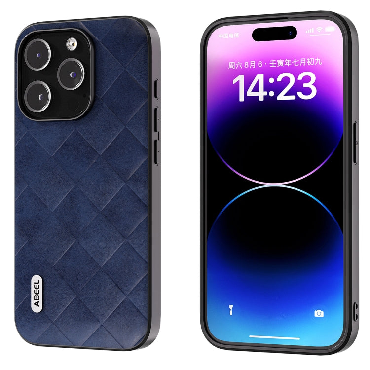 ABEEL Weave Plaid PU Phone Case, For iPhone 15 Pro Max, For iPhone 15 Plus, For iPhone 15 Pro, For iPhone 15 Apple Accessories - APEXEL INDIA - Mobile Lens - Mobile Camera Lens - Cellphone Accessories - Phone Lens - Smartphone Lens