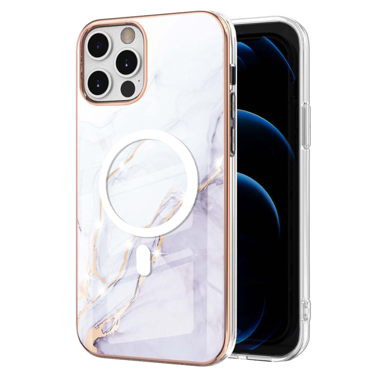 Marble Pattern Dual-side IMD Magsafe TPU Phone Case, For iPhone 12 / 12 Pro, For iPhone 12 Pro Max, For iPhone 11 Pro Max Apple Accessories engmar4246 More iPhone Cases - APEXEL INDIA - Mobile Lens - Mobile Camera Lens - Cellphone Accessories - Phone Lens - Smartphone Lens