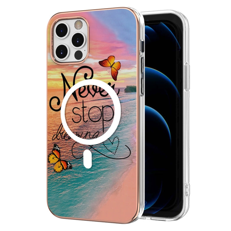 Marble Pattern Dual-side IMD Magsafe TPU Phone Case, For iPhone 12 / 12 Pro, For iPhone 12 Pro Max, For iPhone 11 Pro Max Apple Accessories engmar4246 More iPhone Cases - APEXEL INDIA - Mobile Lens - Mobile Camera Lens - Cellphone Accessories - Phone Lens - Smartphone Lens