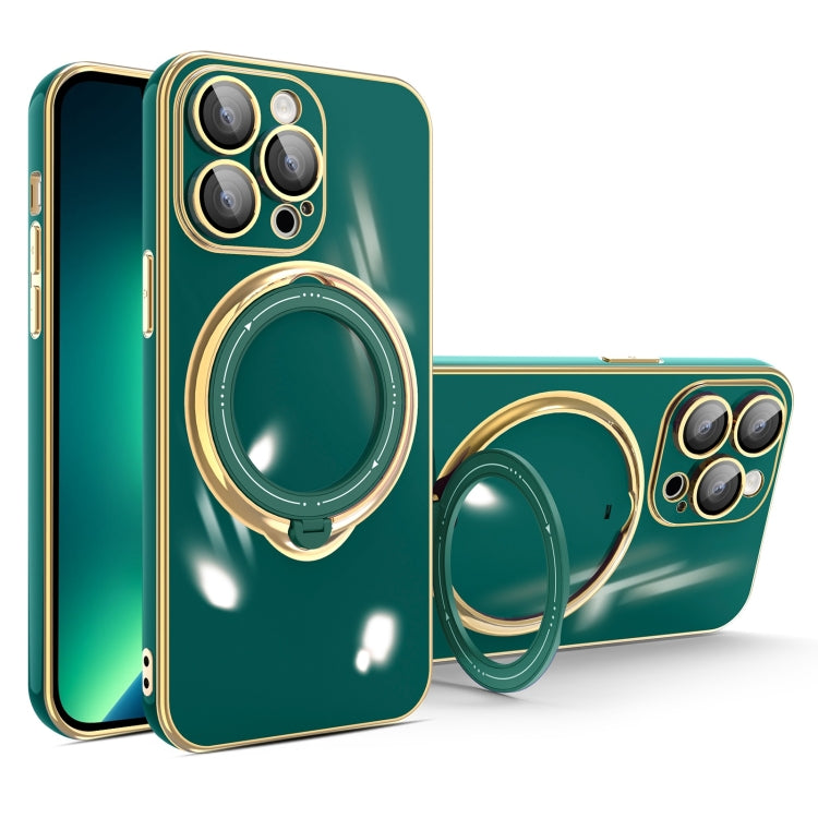 Multifunction Electroplating MagSafe Holder Phone Case, For iPhone SE 2022 / 2020 / 8 / 7, For iPhone 13 Pro Max, For iPhone 13 Pro, For iPhone 13 Apple Accessories engmul4261 More iPhone Cases - APEXEL INDIA - Mobile Lens - Mobile Camera Lens - Cellphone Accessories - Phone Lens - Smartphone Lens