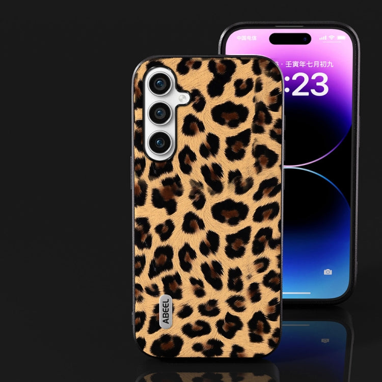 ABEEL Black Edge Leopard Phone Case, For Samsung Galaxy A34 5G, For Samsung Galaxy A54 5G Samsung Accessories - APEXEL INDIA - Mobile Lens - Mobile Camera Lens - Cellphone Accessories - Phone Lens - Smartphone Lens