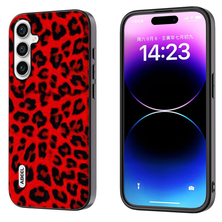ABEEL Black Edge Leopard Phone Case, For Samsung Galaxy A34 5G, For Samsung Galaxy A54 5G Samsung Accessories - APEXEL INDIA - Mobile Lens - Mobile Camera Lens - Cellphone Accessories - Phone Lens - Smartphone Lens