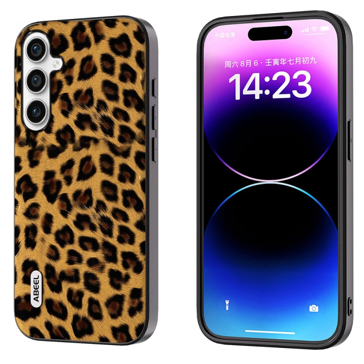 ABEEL Black Edge Leopard Phone Case, For Samsung Galaxy A34 5G, For Samsung Galaxy A54 5G Samsung Accessories - APEXEL INDIA - Mobile Lens - Mobile Camera Lens - Cellphone Accessories - Phone Lens - Smartphone Lens
