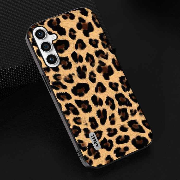 ABEEL Black Edge Leopard Phone Case, For Samsung Galaxy A54 5G Samsung Accessories - APEXEL INDIA - Mobile Lens - Mobile Camera Lens - Cellphone Accessories - Phone Lens - Smartphone Lens